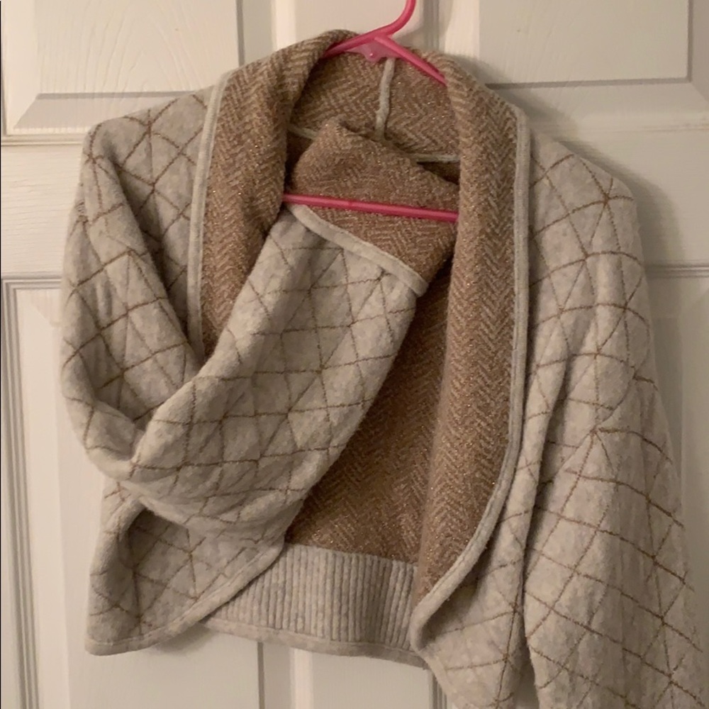 Knitted & Knotted gold accent Sweater